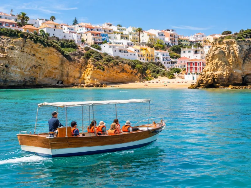 From Carvoeiro: Benagil Caves & Praia da Marinha