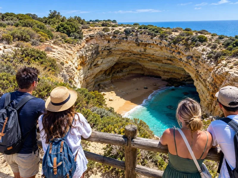 From Faro: Benagil from Above, Marinha & Algar Seco