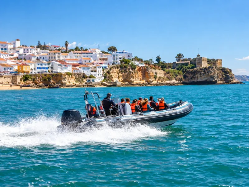 Benagil Caves & Marinha Beach by Speedboat